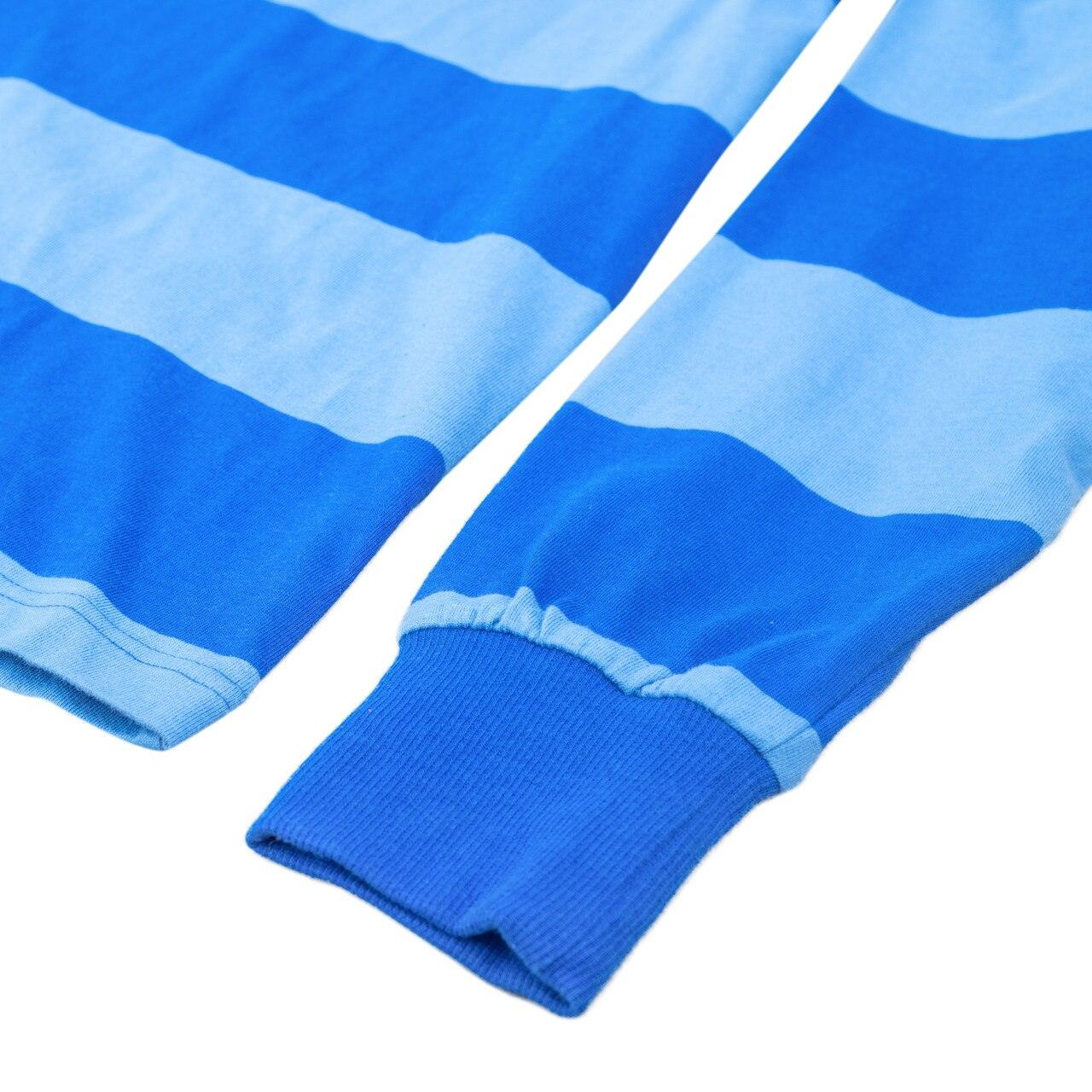 Blue and Detective Halloween Costume  Blue Striped Shirt