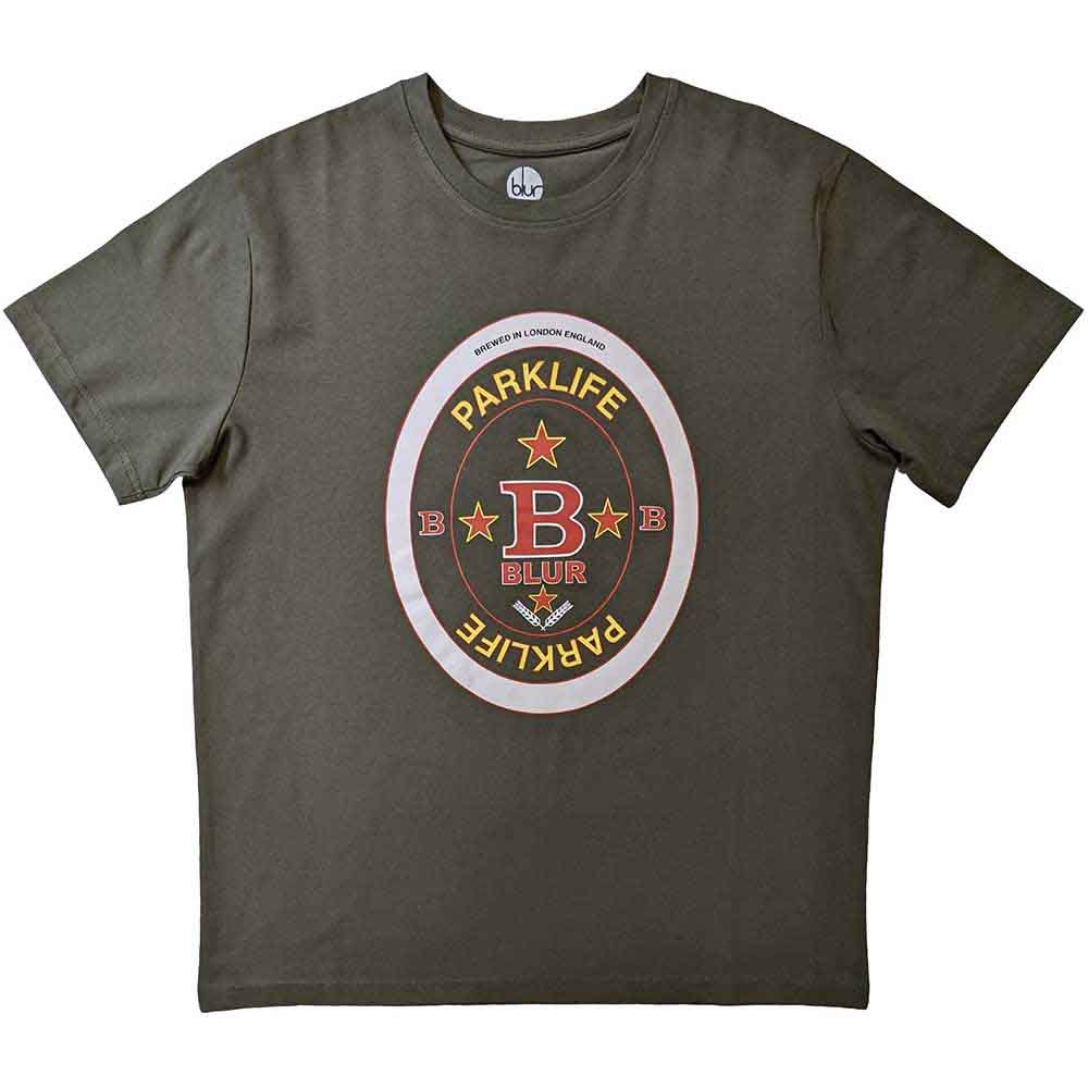 Blur Parklife Beermat Mens T Shirt