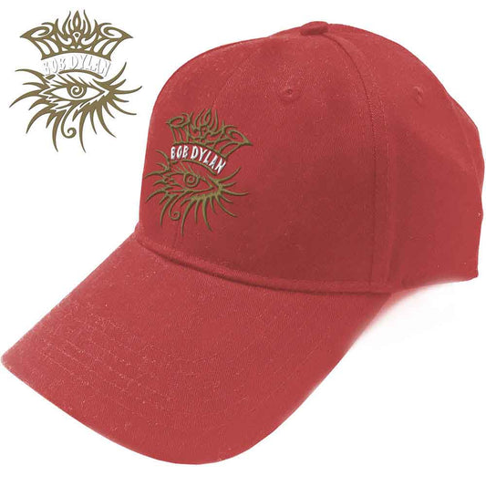 Bob Dylan Eye Icon Hat Red