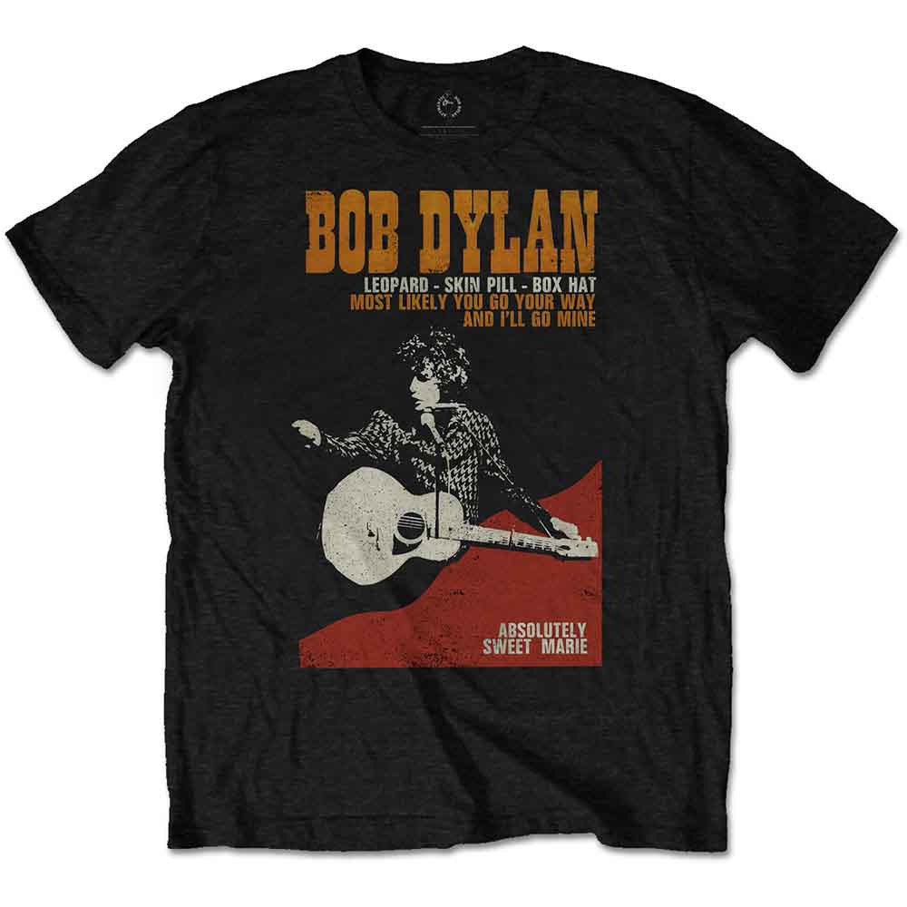 Bob Dylan Sweet Marie Mens T Shirt