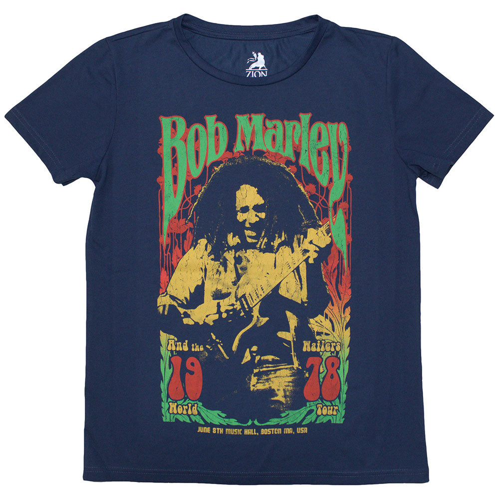 Bob Marley 1978 Womens T Shirt