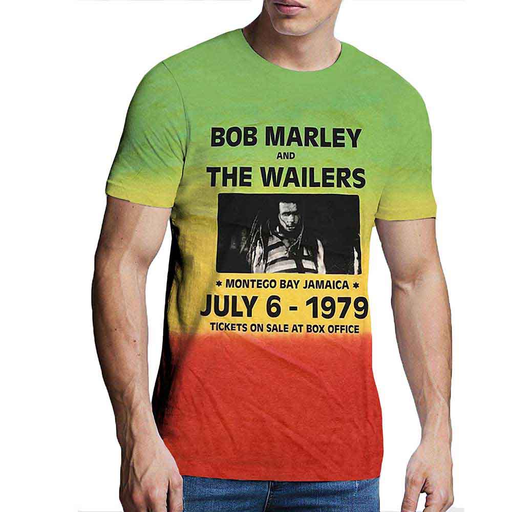 Bob Marley Montego Bay Mens T Shirt