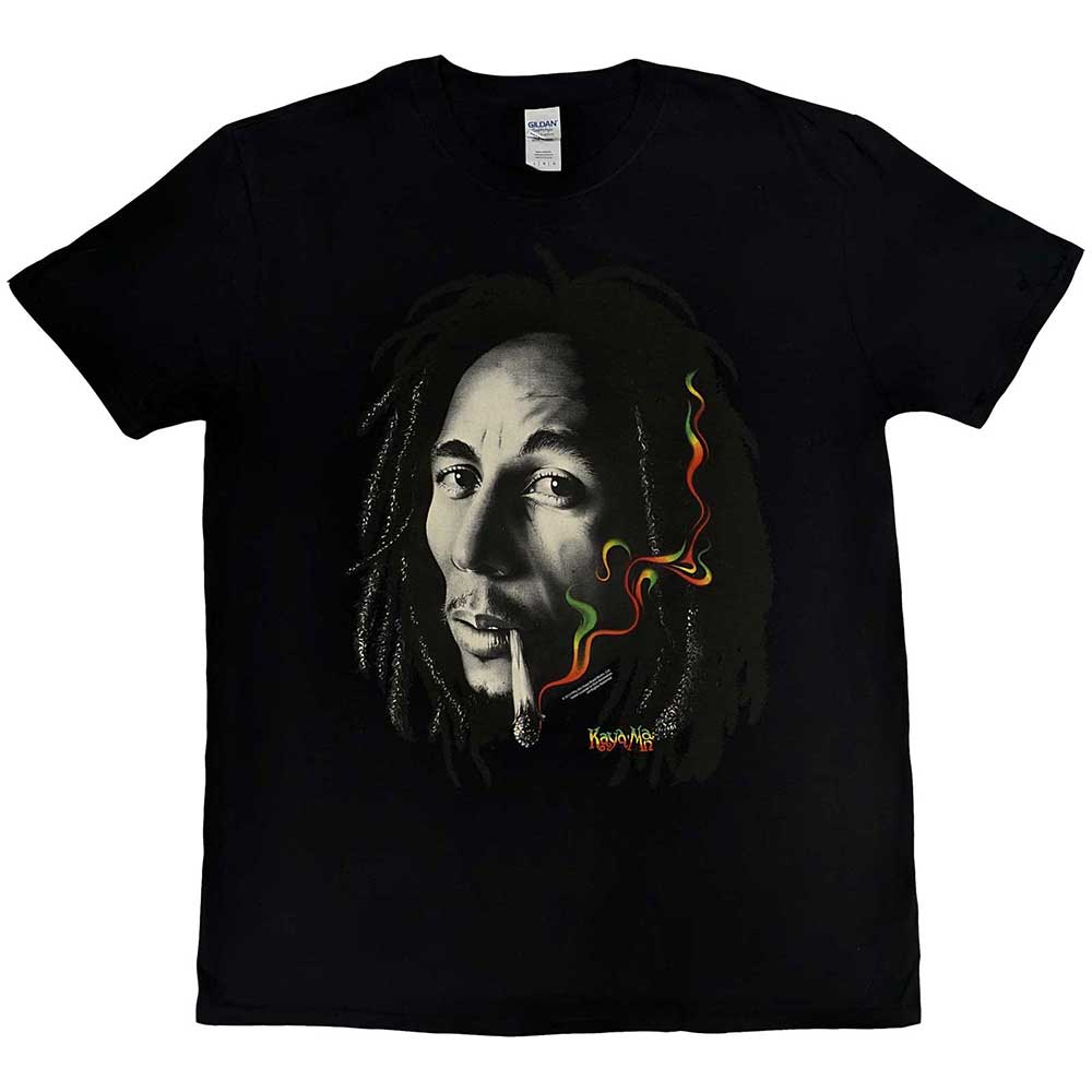 Bob Marley Rasta Smoke Mens T Shirt
