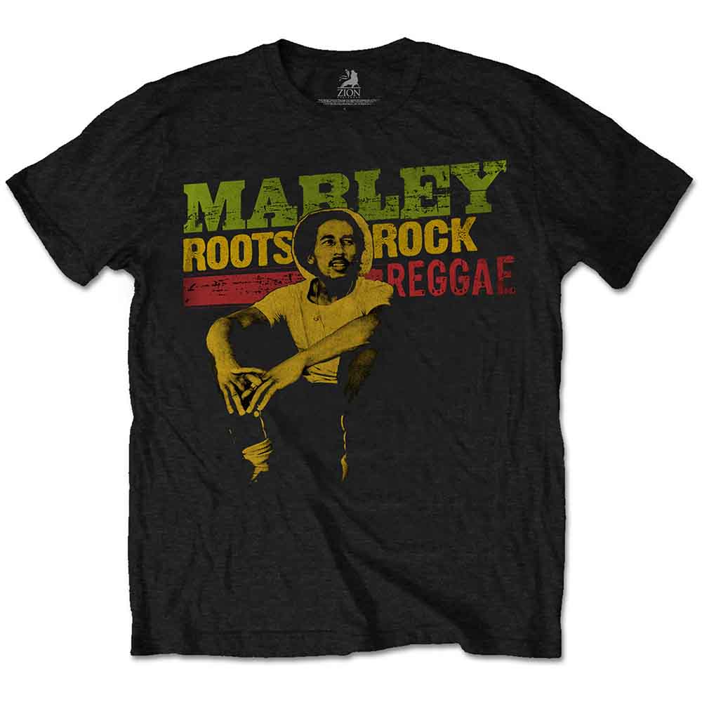 Bob Marley Roots, Rock, Reggae Mens T Shirt