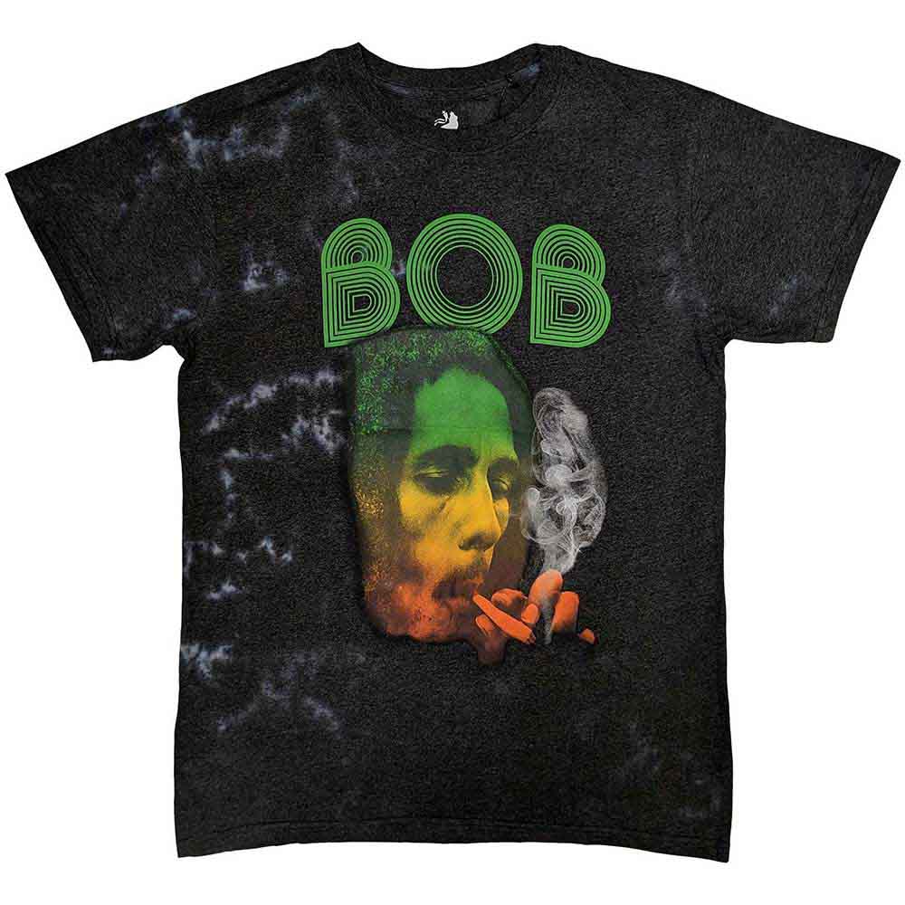 Bob Marley Smoke Gradient Mens T Shirt
