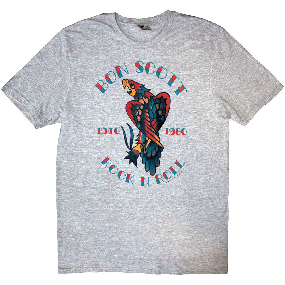 Bon Scott Rock N Roll Mens T Shirt