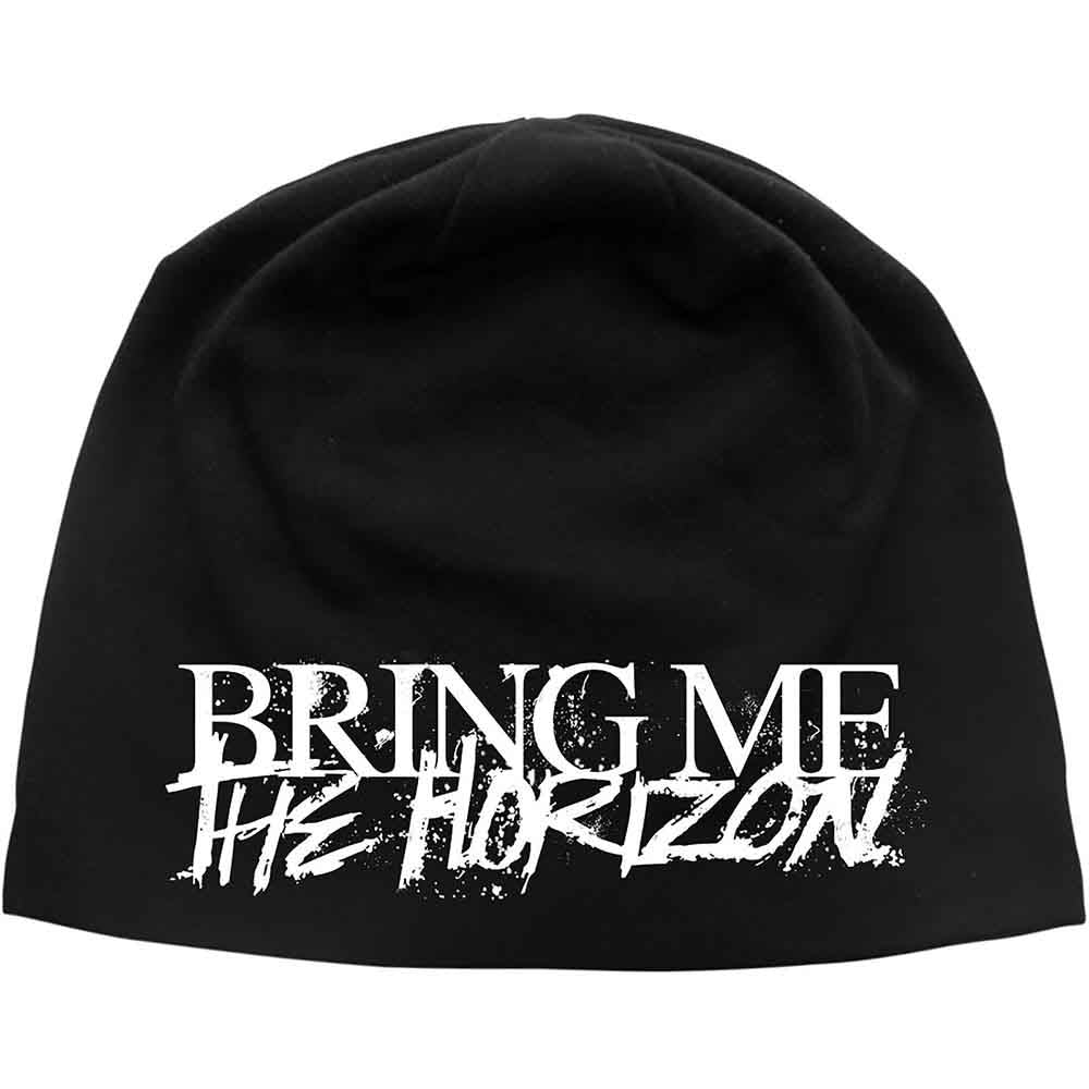 Bring Me The Horizon Horror Logo Beanie Hat Black