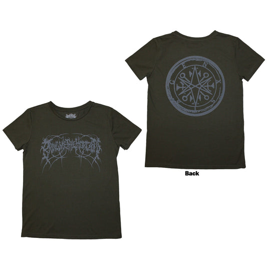 Bring Me The Horizon Metal Logo Genxsis Womens T Shirt
