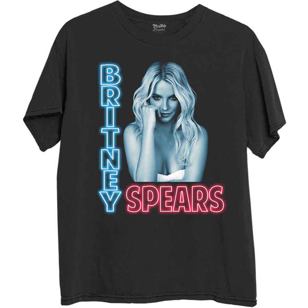 Britney Spears Neon Light Mens T Shirt