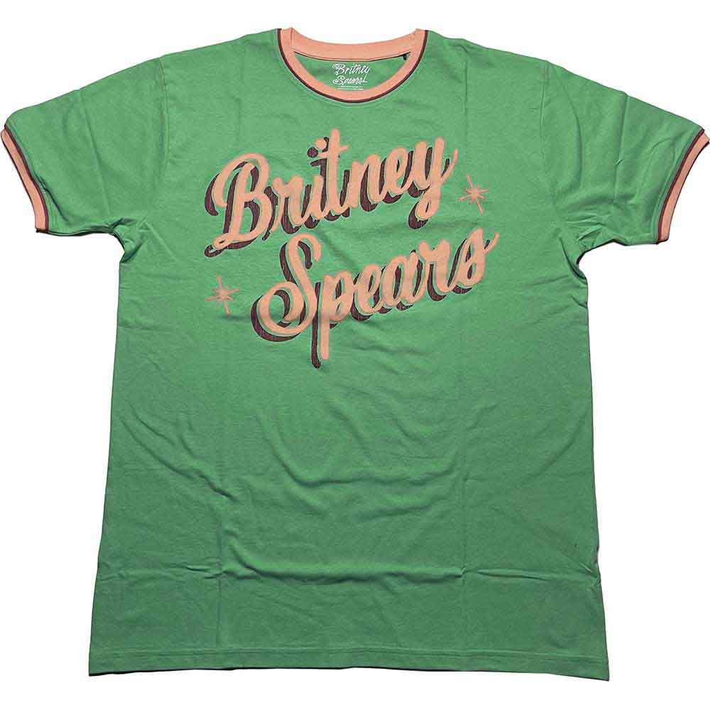 Britney Spears Retro Text Mens T Shirt