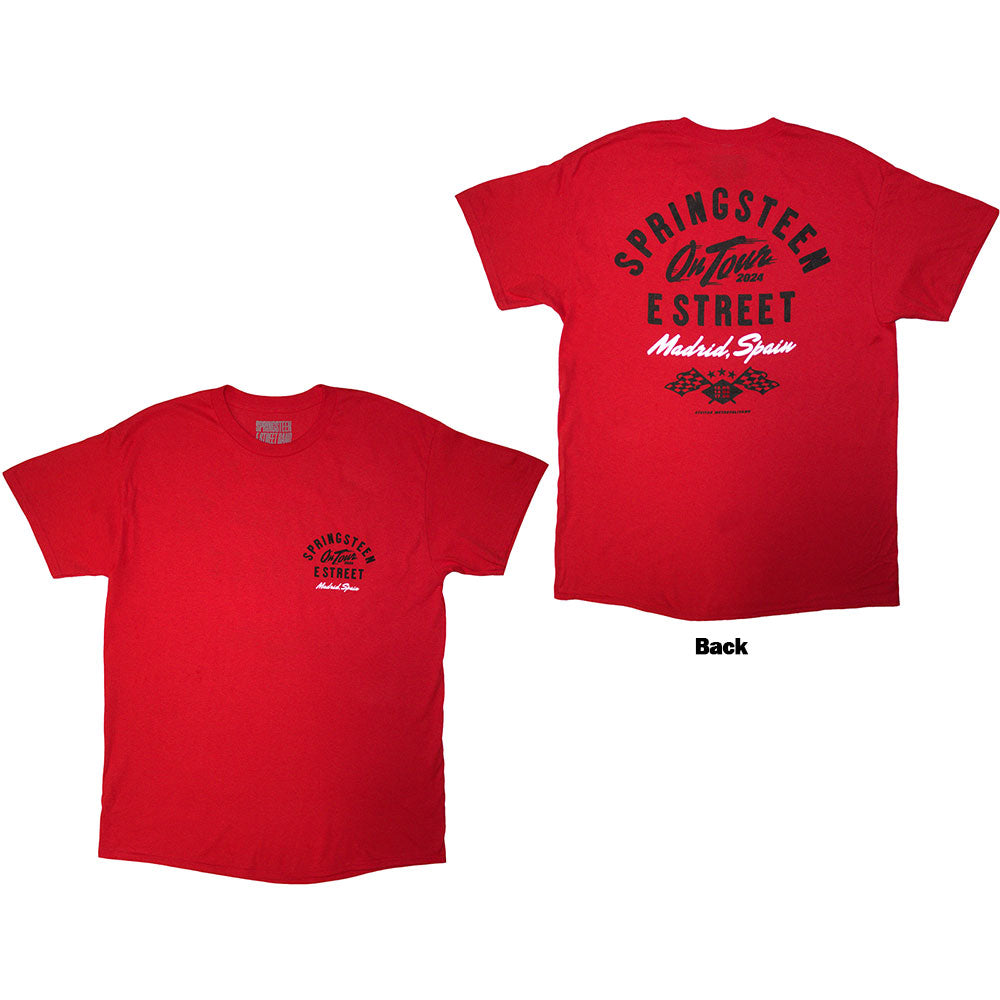 Bruce Springsteen Tour '24 Madrid Event Mens T Shirt