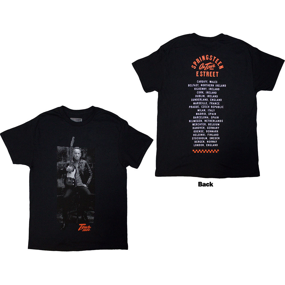 Bruce Springsteen Tour '24 Wheel Mens T Shirt