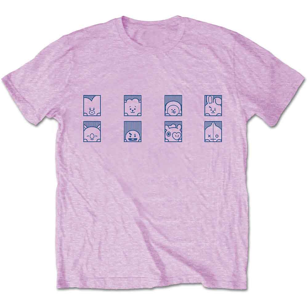 BT21 Group Squares Mens T Shirt