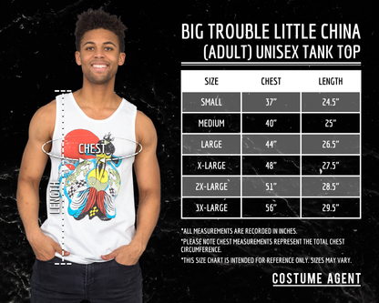 Big Trouble Little China Fu Manchu Tank Top
