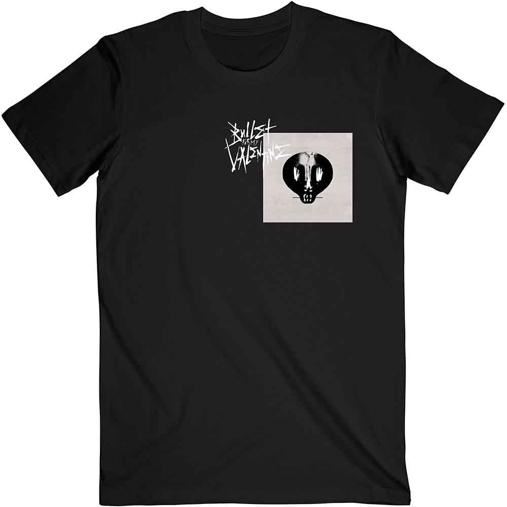 Bullet For My Valentine Album Cropped & Logo Mens T Shirt