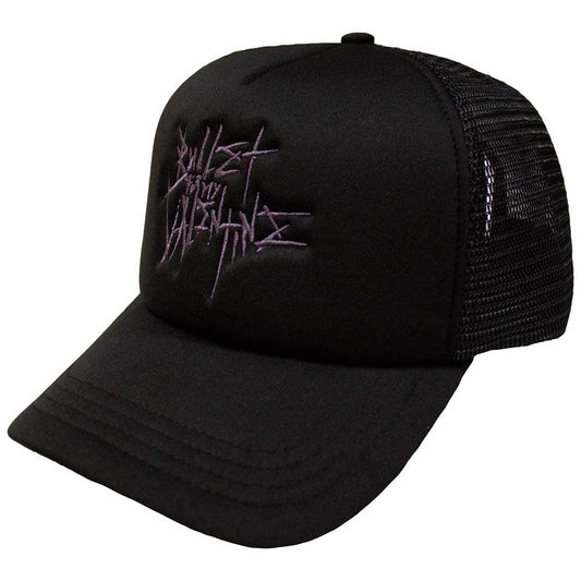 Bullet For My Valentine Purple Logo Hat Black