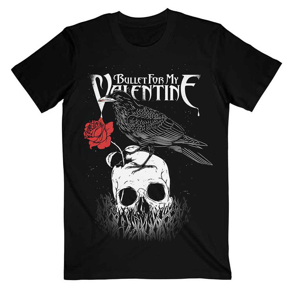 Bullet For My Valentine Raven Mens T Shirt Black
