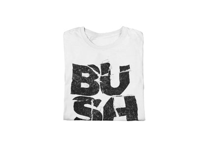 Bush Stacked Logo Jumbo Print T Shirt