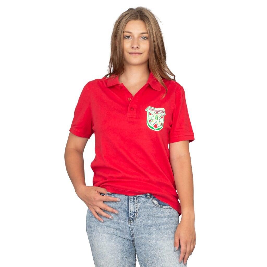 Bushwood Mens Red Polo Tee