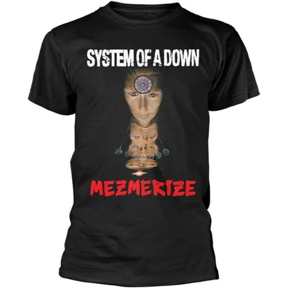 System of a Down Mezmerize Album Mezmerize New Band Tees Mens T Shirt