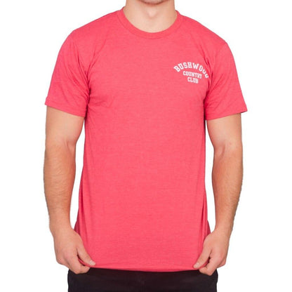 Caddyshack Bushwood Country Club Heather Red T Shirt
