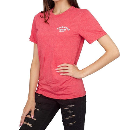 Caddyshack Bushwood Country Club Heather Red T Shirt
