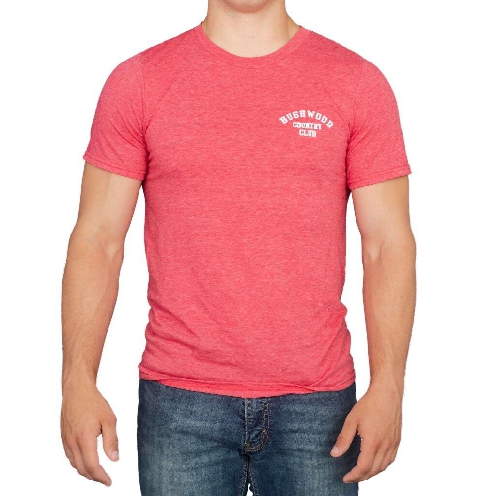 Caddyshack Bushwood Country Club Heather Red T Shirt