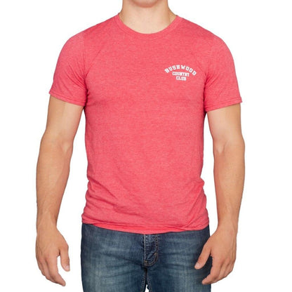 Caddyshack Bushwood Country Club Heather Red T Shirt