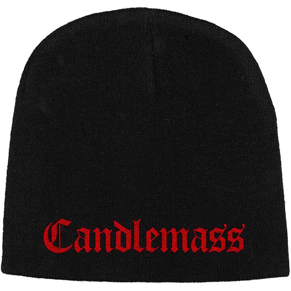 Candlemass Logo Beanie Hat Black