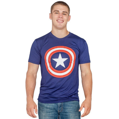 Captain America Shield Performance T Shirt