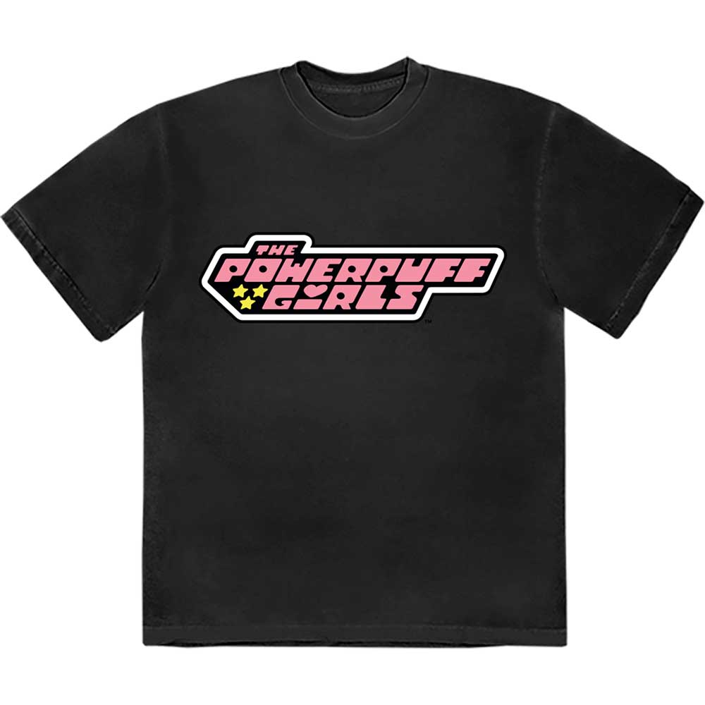 Cartoon Network Power Puff Girls Logo Mens T Shirt