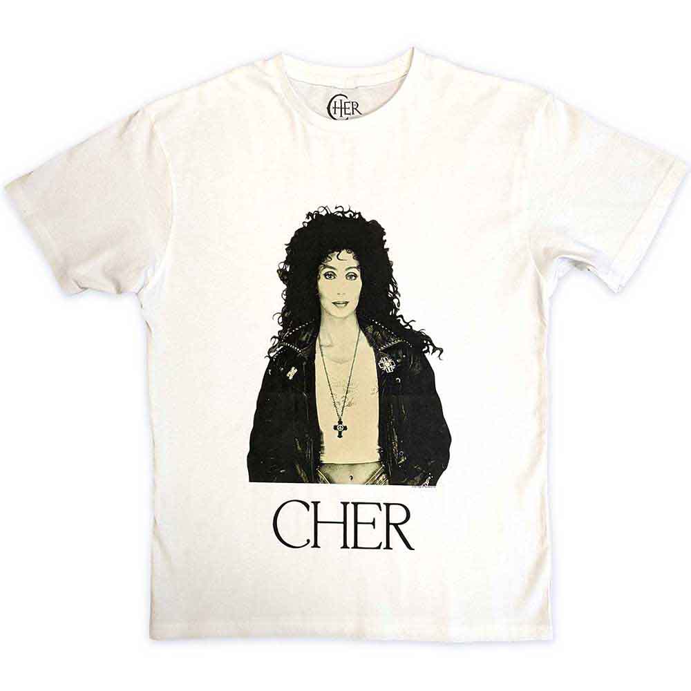 Cher Leather Jacket Mens T Shirt