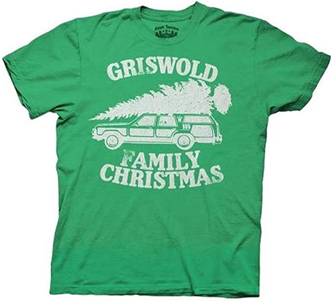 Christmas Vacation Green Griswold Family Christmas GREEN Adult T Shirt Tee