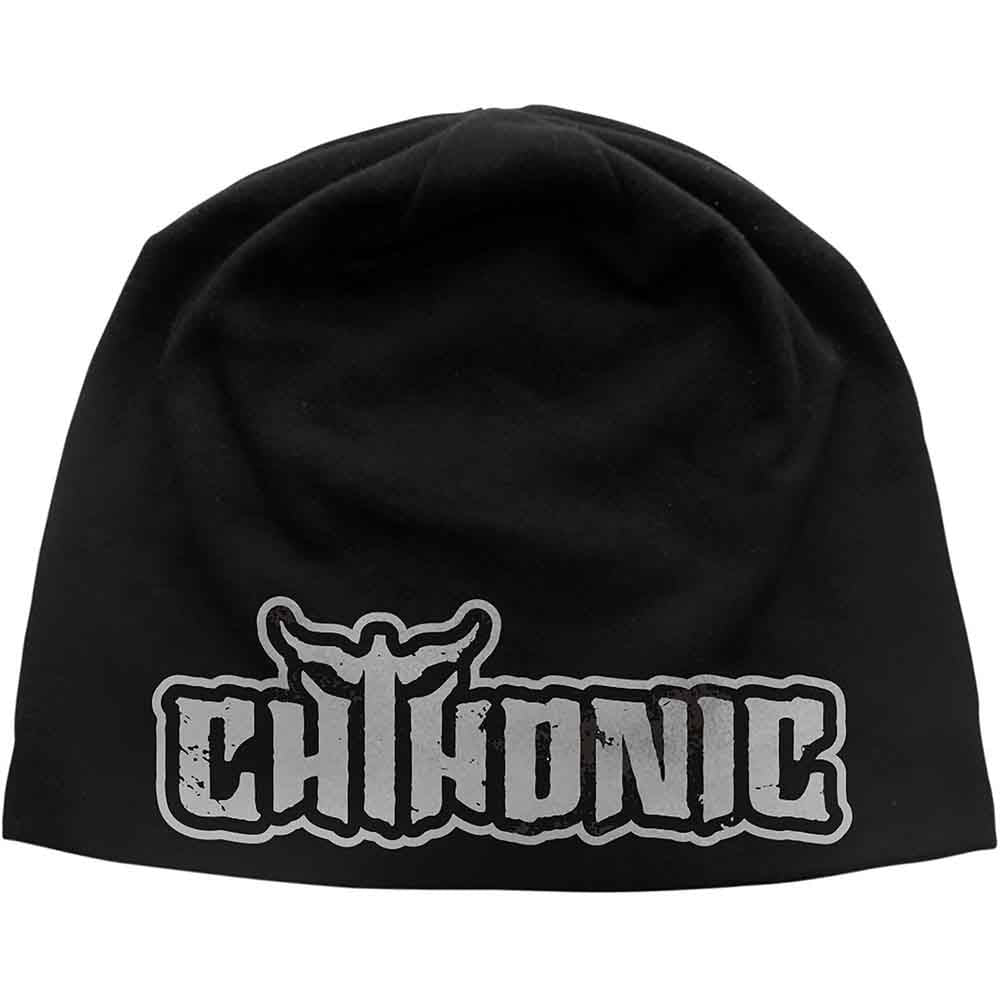 Chthonic Logo Beanie Hat Black