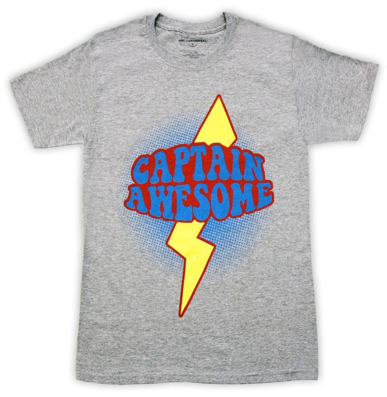 Chuck Devon Captain Awesome Woodcomb T Shirt