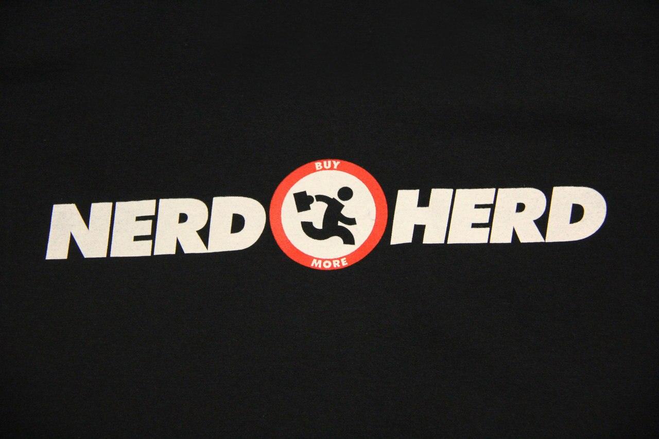 Chuck Nerd Herd Logo T Shirt