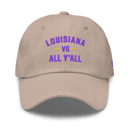 Louisiana VS. All Y'all Dad Hat Ball Cap