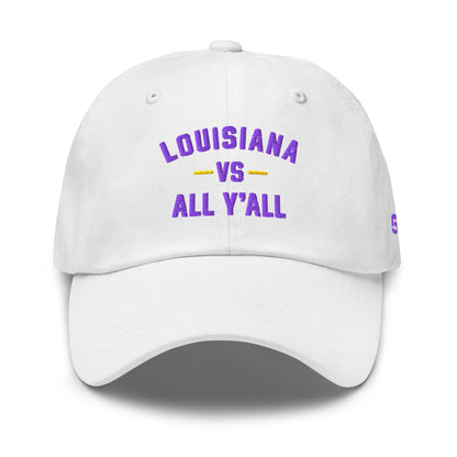 Louisiana VS. All Y'all Dad Hat Ball Cap