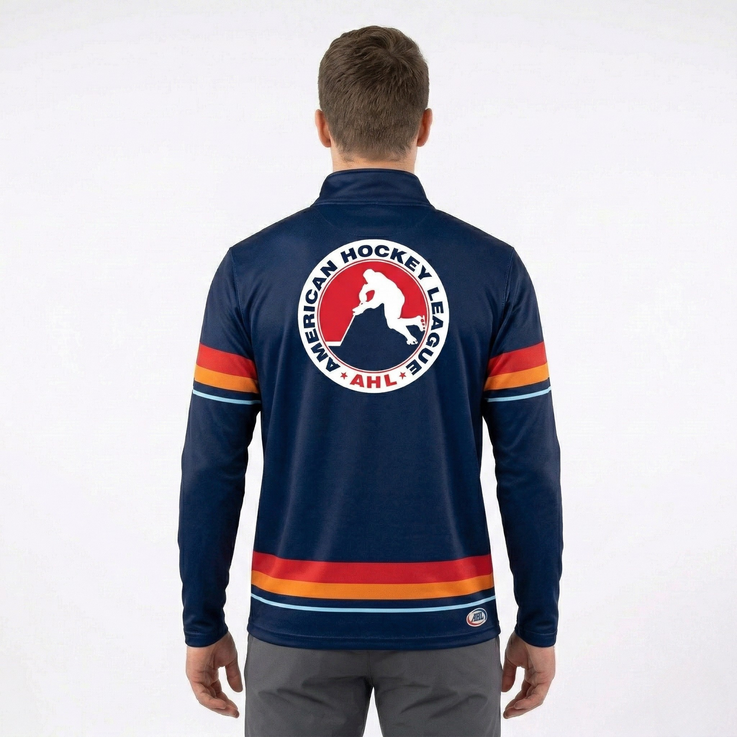 Coachella Valley Firebirds AHL Licensed Replica Performance 1/4 Zip Longsleeve Jersey Shirt