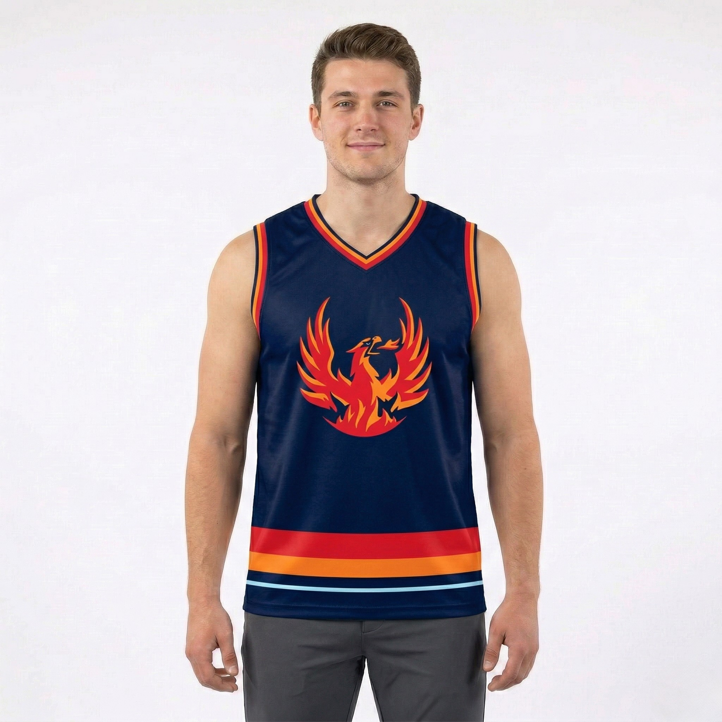 Coachella Valley Firebirds AHL Licensed Replica Jersey Performance Men's Tank Top
