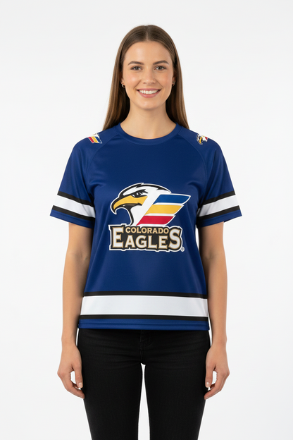 Colorado Eagles AHL Licensed Replica Jersey Performance T-Shirt