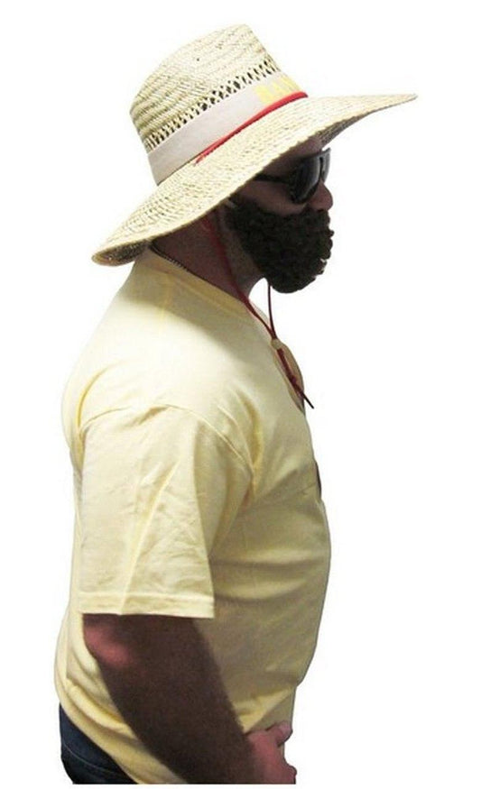 Costume Synthetic Brown Beard & Mustache