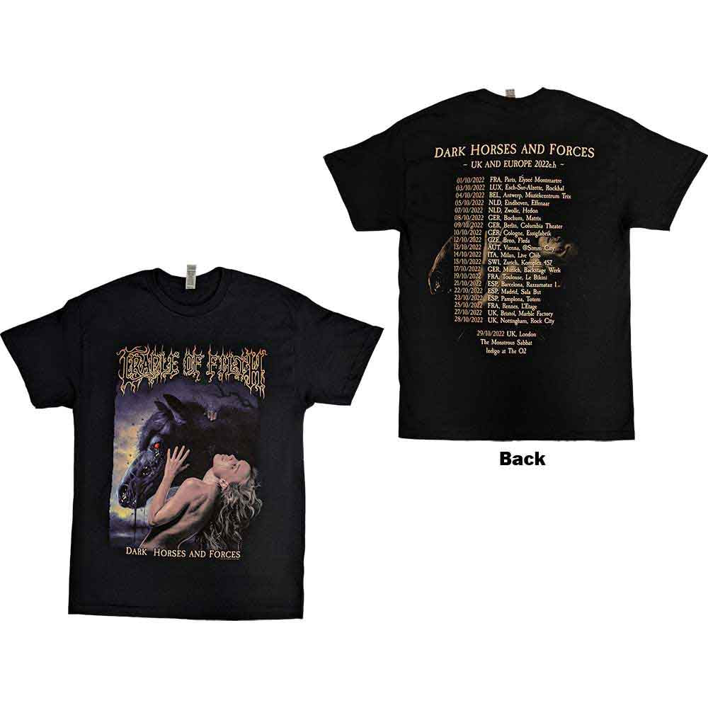 Cradle Of Filth Dark Horses Mens T Shirt