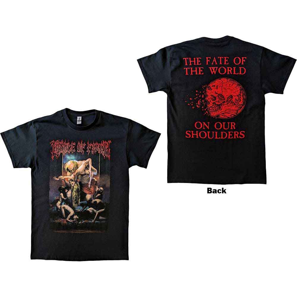 Cradle Of Filth Existance Is Futile Saturn Mens T Shirt