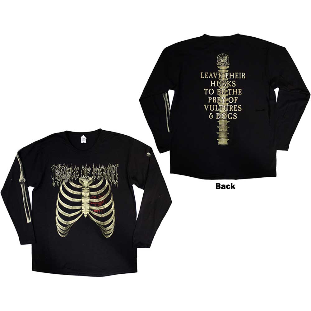 Cradle Of Filth Skeleton Long Sleeve Shirt