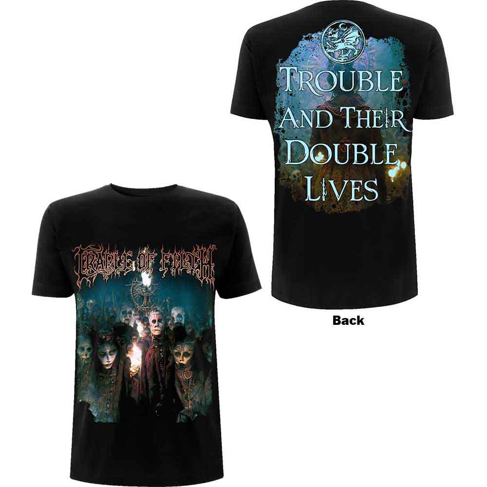 Cradle Of Filth Trouble & Their Double Lives Mens T Shirt