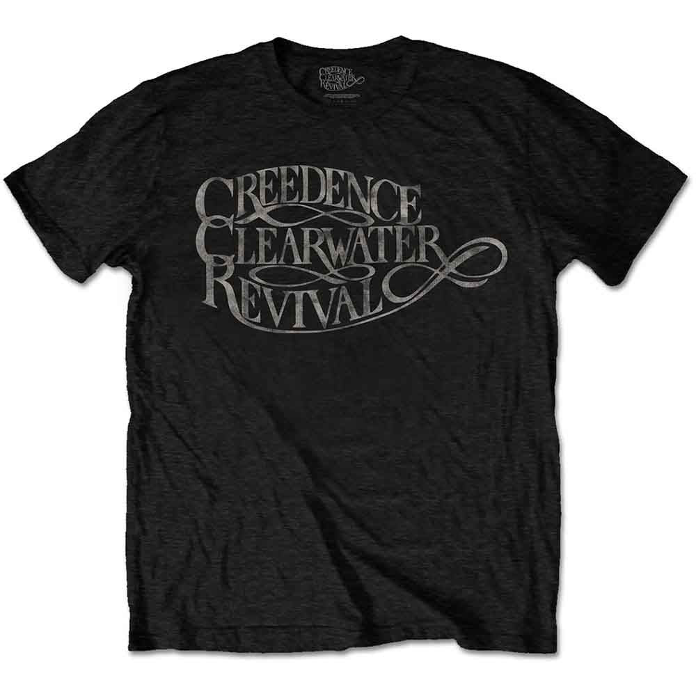 Creedence Clearwater Revival Vintage Logo Mens T Shirt