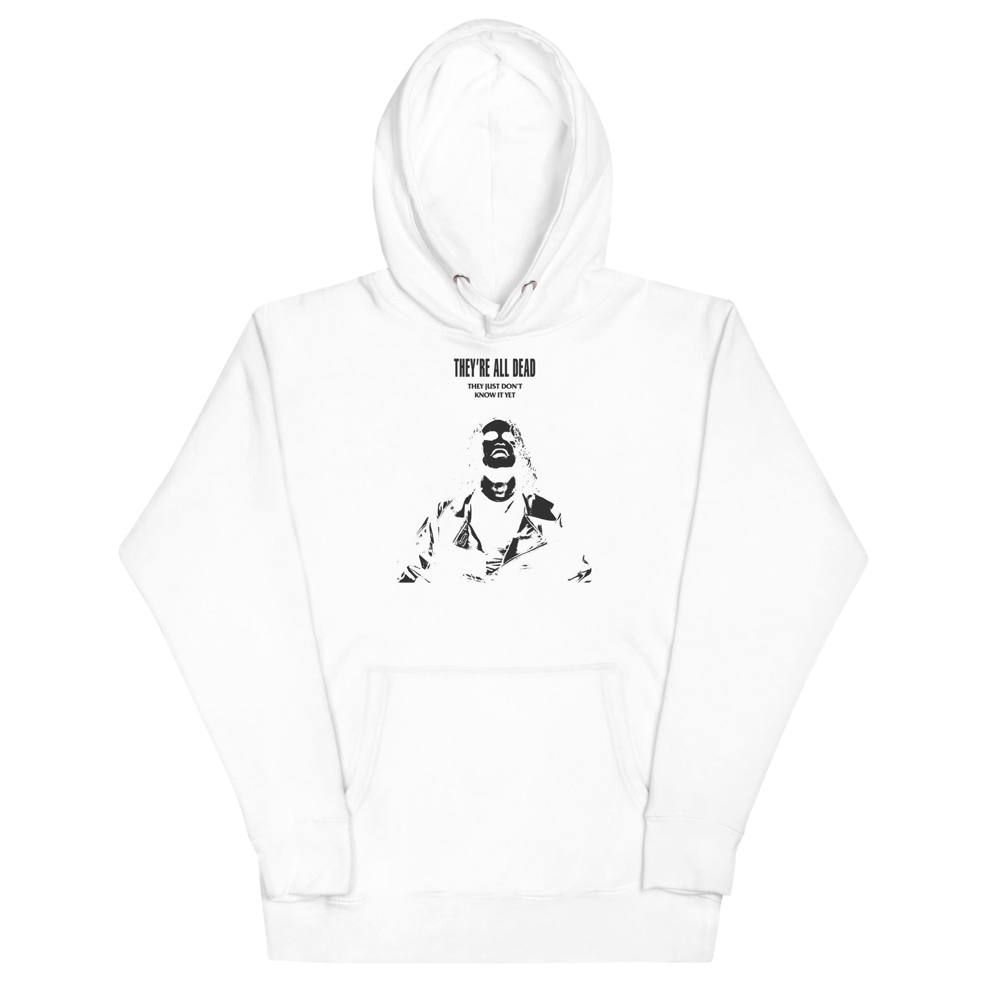 The Crow - Black Outline Hoodie