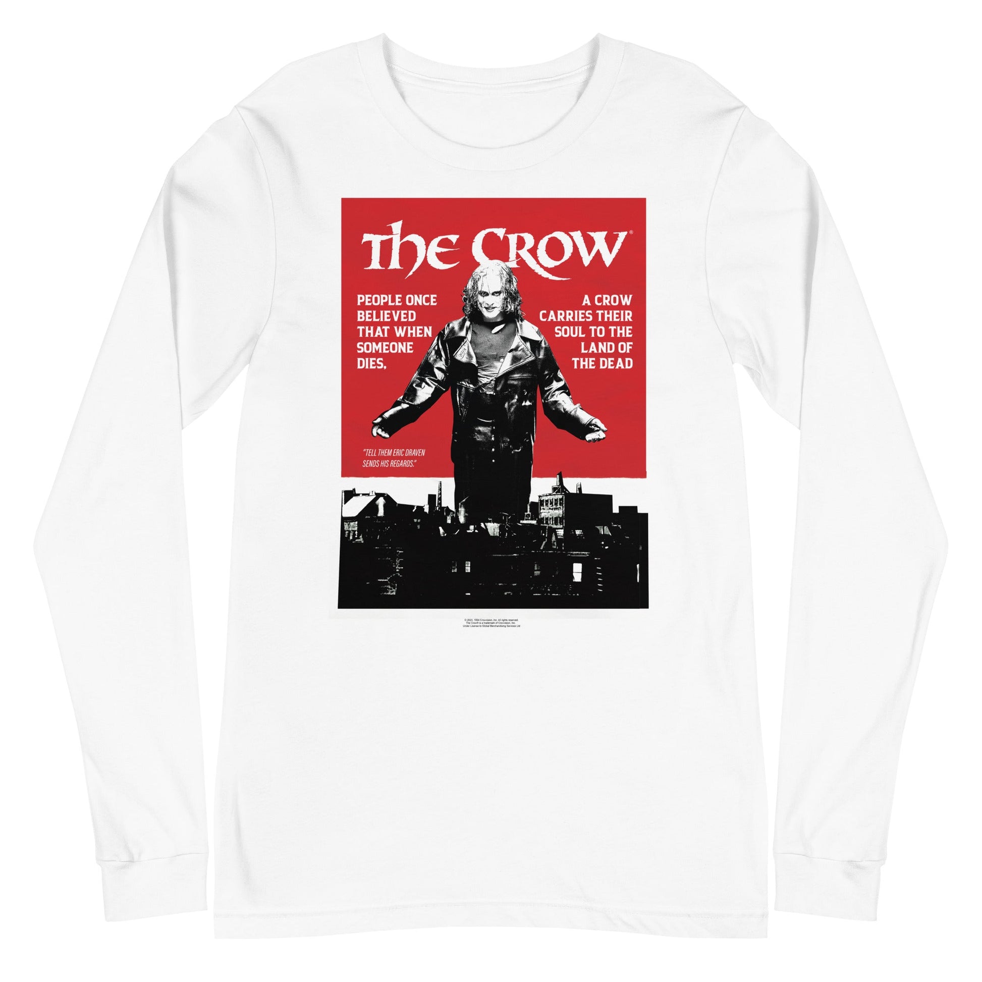 The Crow - Movie Poster Long Sleeve Shirt