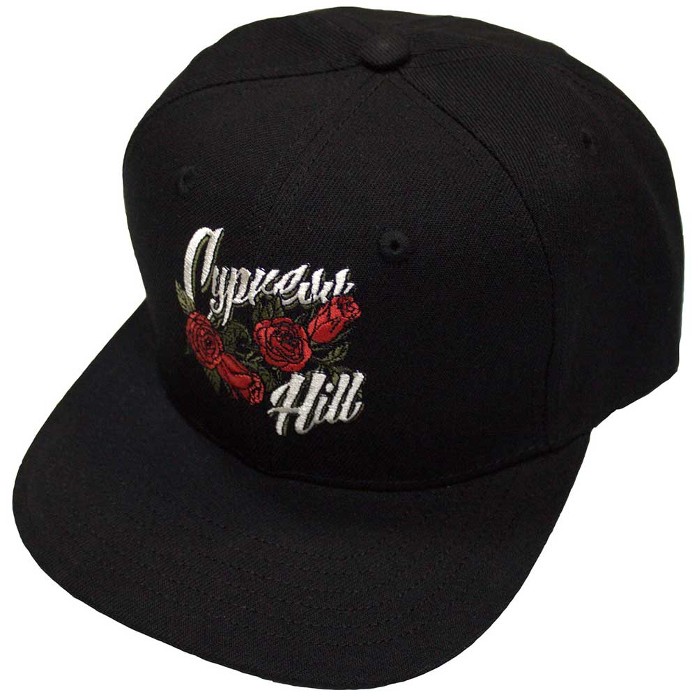 Cypress Hill Roses Logo Hat Black
